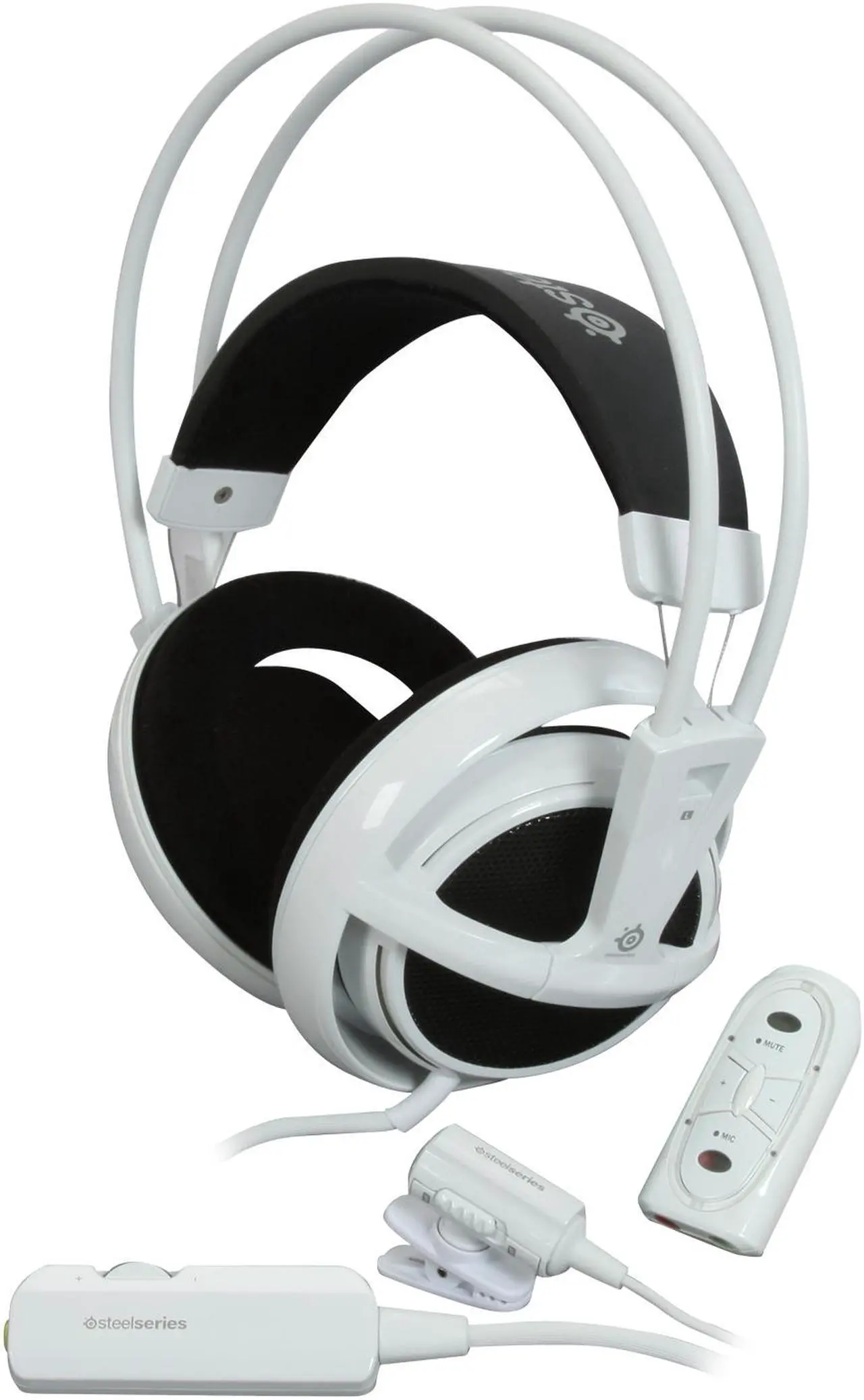 Main image of SteelSeries 51002SS 3.5mm/ USB Connector Circumaural Siberia Full-Size headset USB (white)