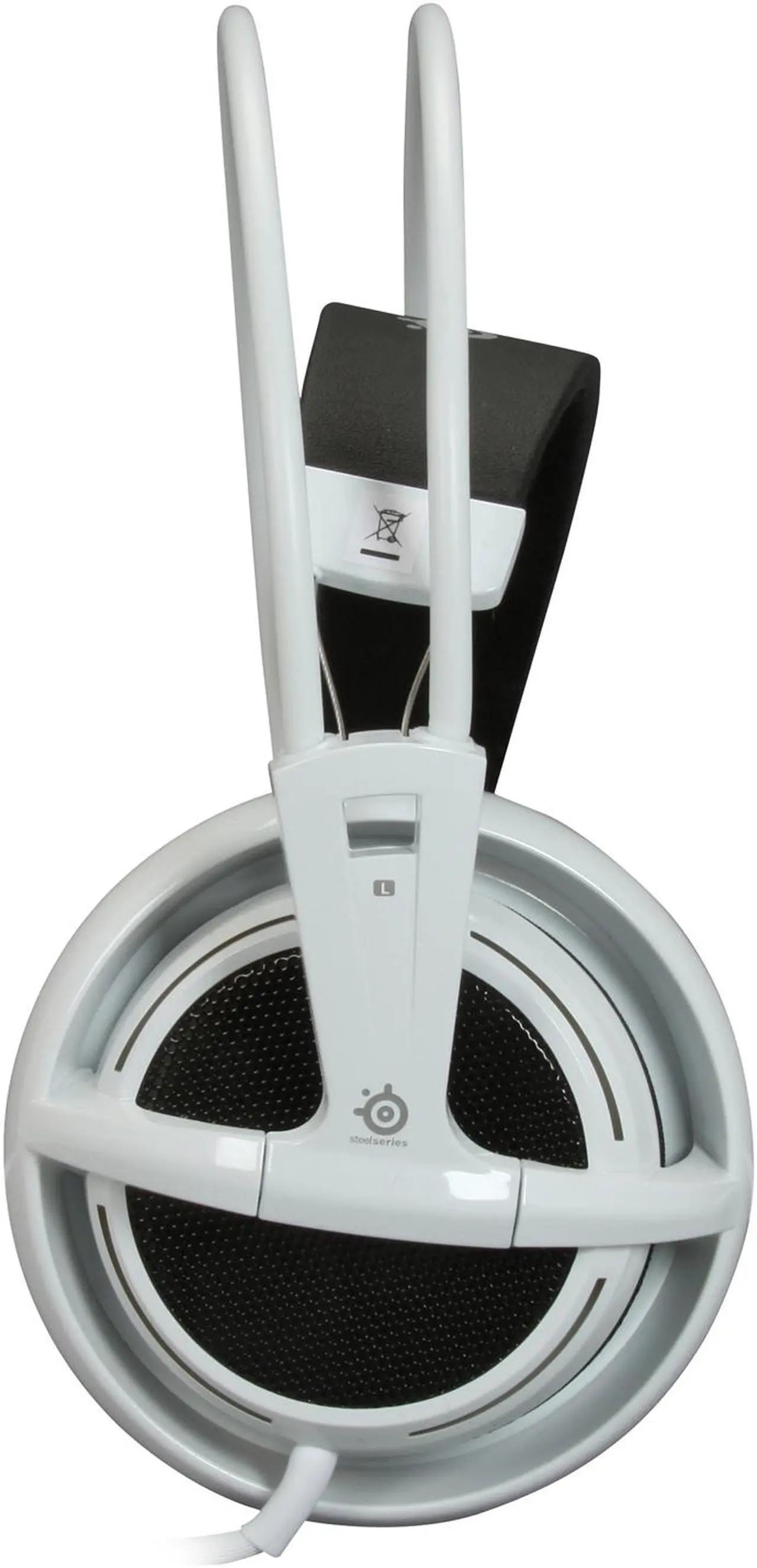 Alt view image 2 of 4 - SteelSeries 51002SS 3.5mm/ USB Connector Circumaural Siberia Full-Size headset USB (white)