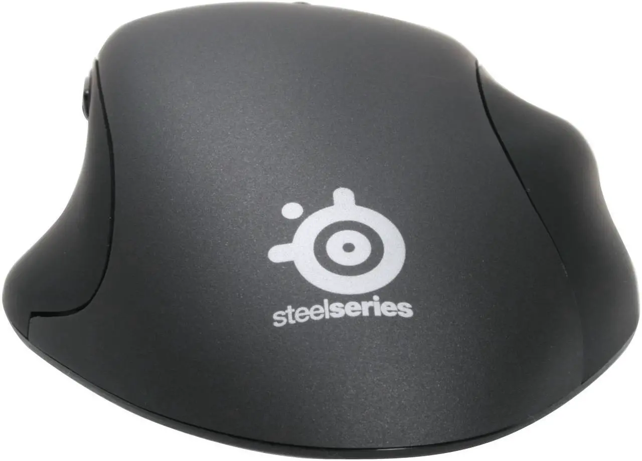 Alt view image 3 of 8 - SteelSeries Ikari Black 5 Buttons 1 x Wheel USB Wired Laser Mouse