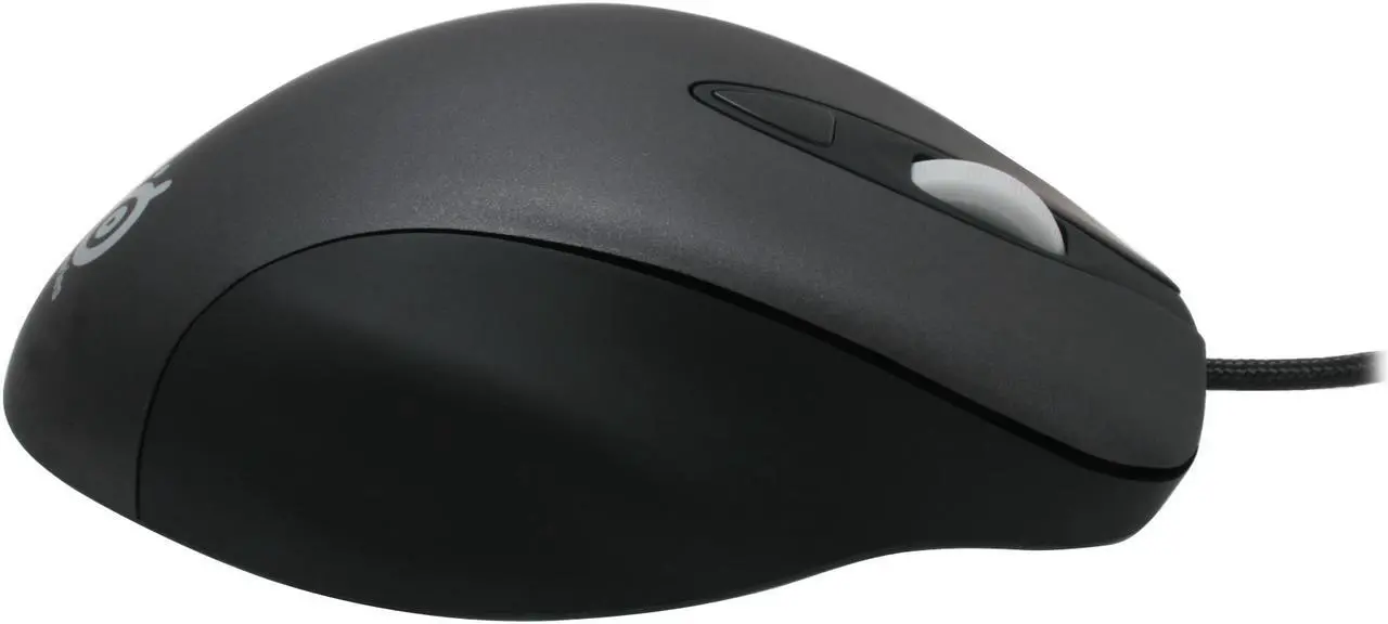 Alt view image 5 of 8 - SteelSeries Ikari Black 5 Buttons 1 x Wheel USB Wired Laser Mouse