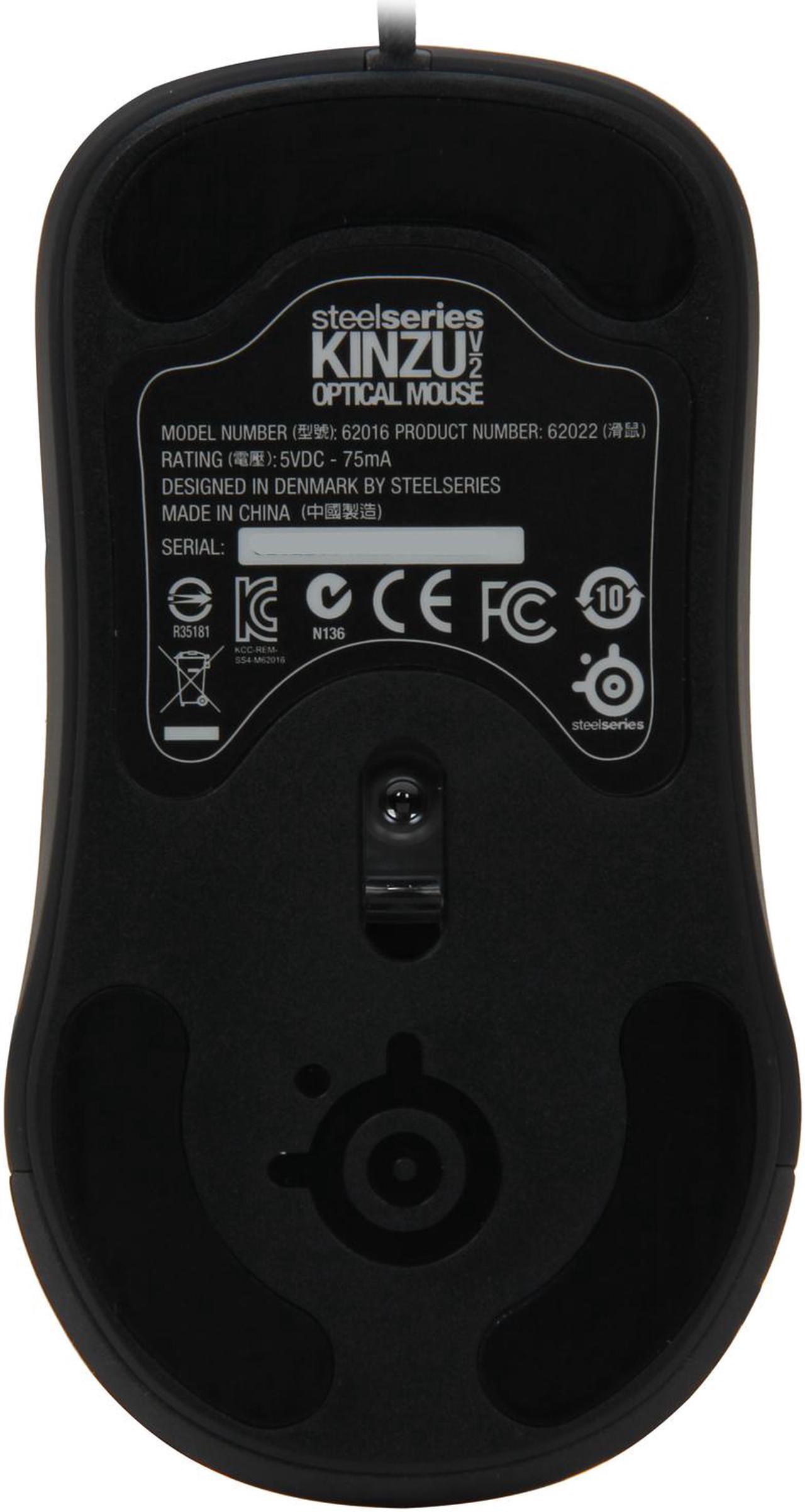 Alt view image 3 of 6 - SteelSeries Kinzu v2 Mouse