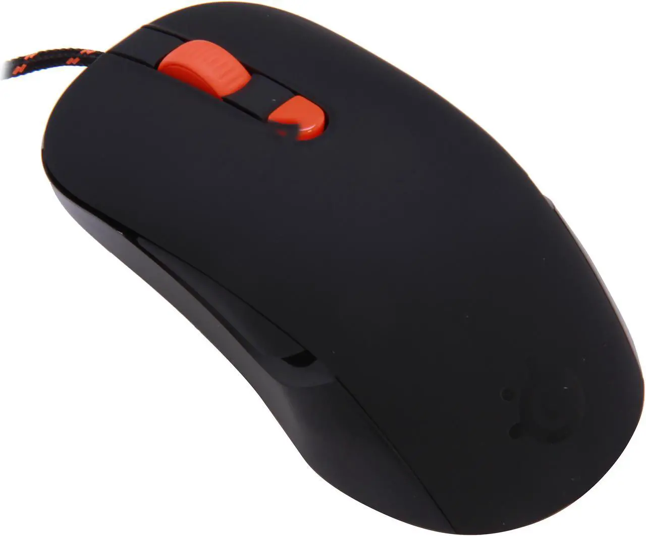 Main image of SteelSeries Kana 62030 Black & Orange 6 Buttons 1 x Wheel USB Wired Optical Gaming Mouse