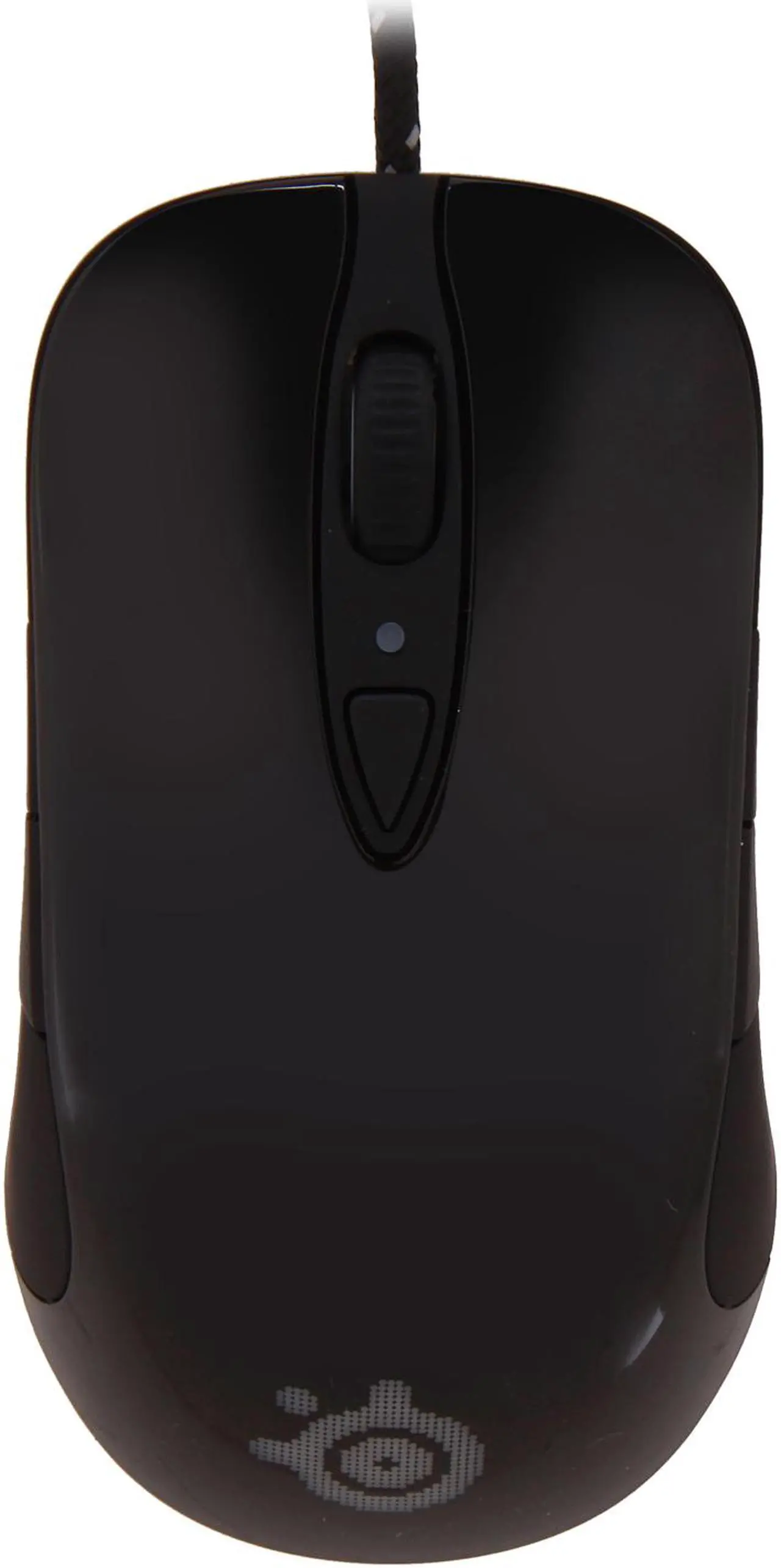 Alt view image 2 of 5 - SteelSeries Sensei RAW 62154 Glossy Black 8 Buttons 1 x Wheel USB Wired Laser Gaming Mouse