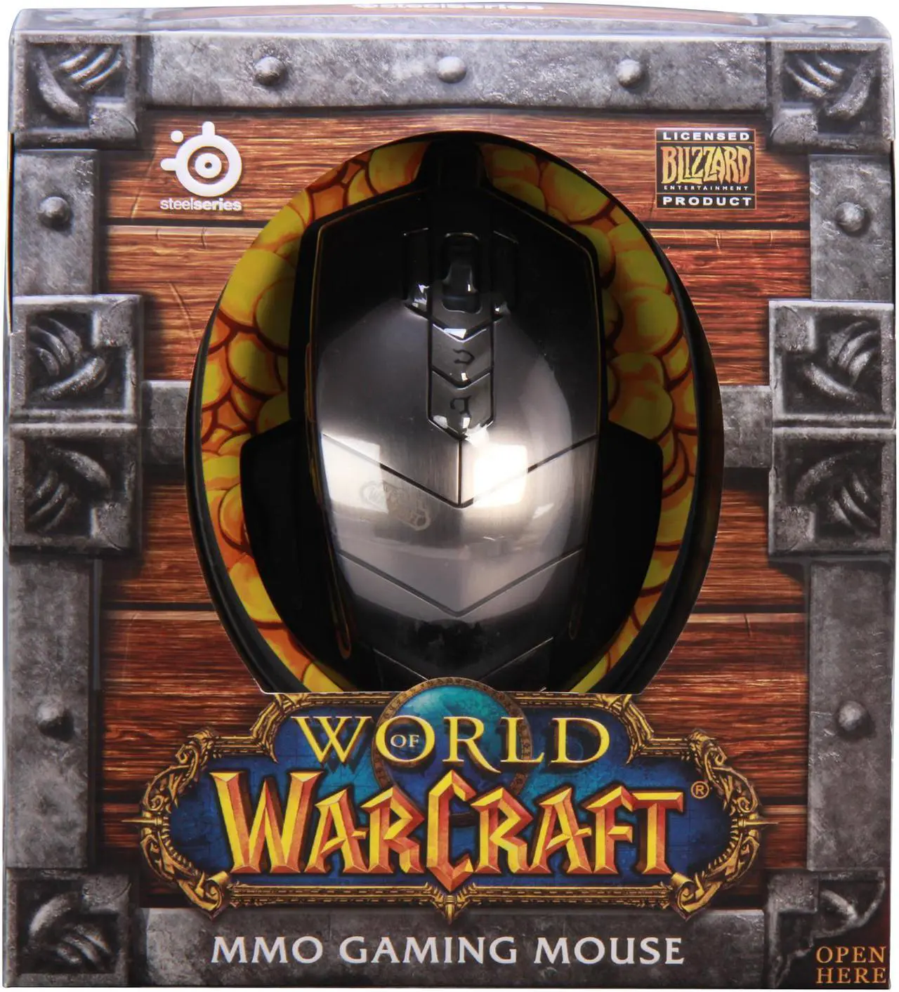 Alt view image 7 of 7 - SteelSeries World of Warcraft MMO 62006-BP 15 Buttons USB Wired Gaming Mouse