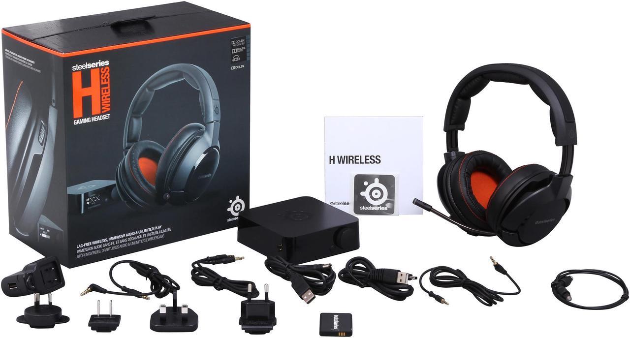 Alt view image 8 of 7 - SteelSeries H Circumaural Wireless Headset