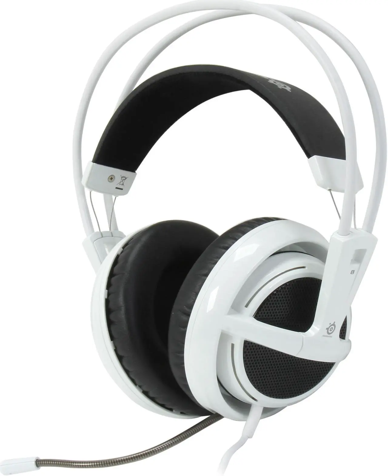Main image of SteelSeries Siberia v2 3.5mm Connector Circumaural Full-size Headset - White