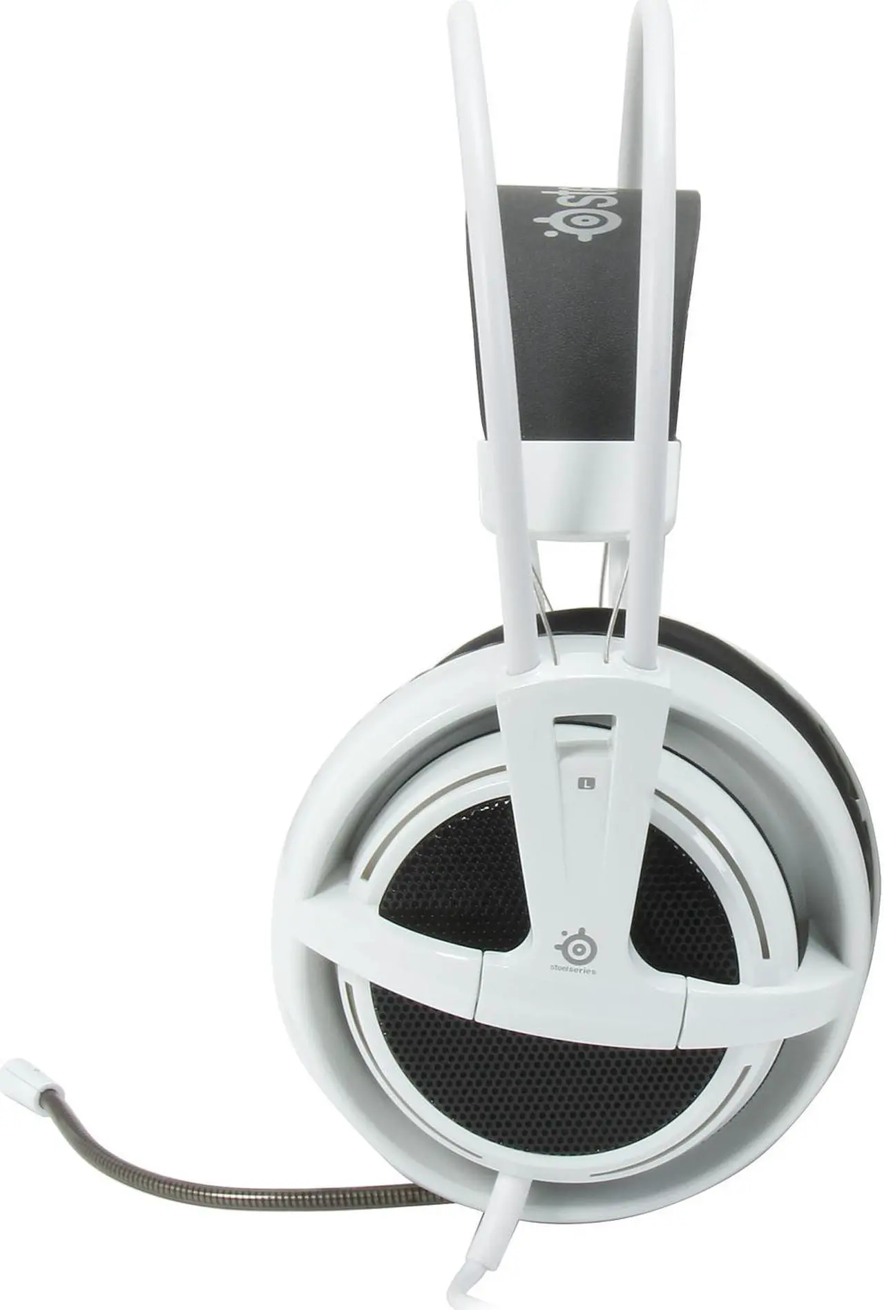 Alt view image 3 of 6 - SteelSeries Siberia v2 3.5mm Connector Circumaural Full-size Headset - White