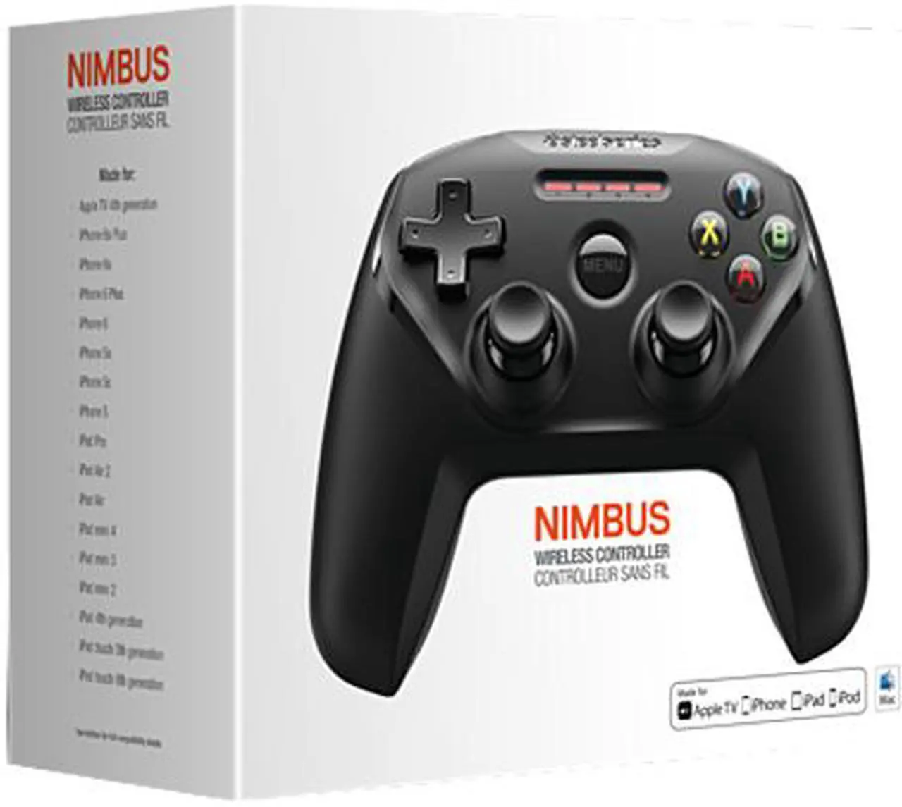 Alt view image 8 of 8 - SteelSeries Nimbus Wireless Controller for iOS Devices