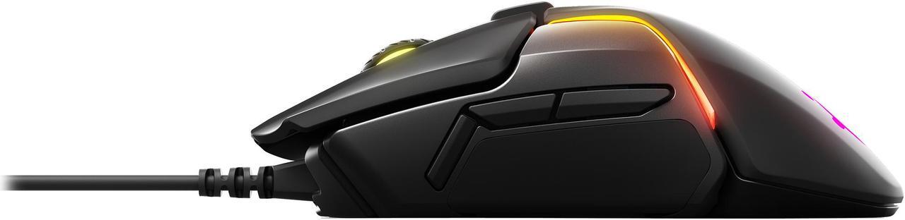 Alt view image 3 of 5 - Steelseries Rival 600 Gaming Mouse - 12,000 CPI TrueMove3+ Dual Optical Sensor - 0.05 Lift-off Distance - Weight System - RGB Lighting