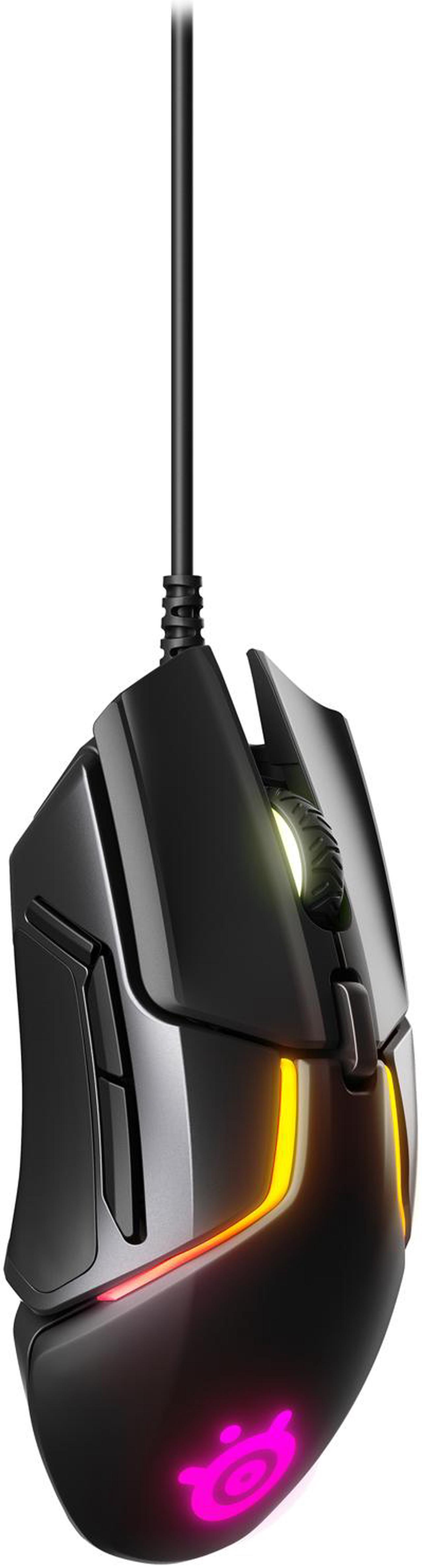 Alt view image 2 of 5 - Steelseries Rival 600 Gaming Mouse - 12,000 CPI TrueMove3+ Dual Optical Sensor - 0.05 Lift-off Distance - Weight System - RGB Lighting
