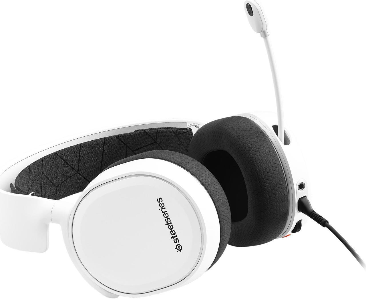Alt view image 5 of 7 - SteelSeries ARCTIS 3 All-Platform Gaming Headset for PC, PlayStation, Xbox, Nintendo Switch, VR, Android and iOS - White (2019 Edition)