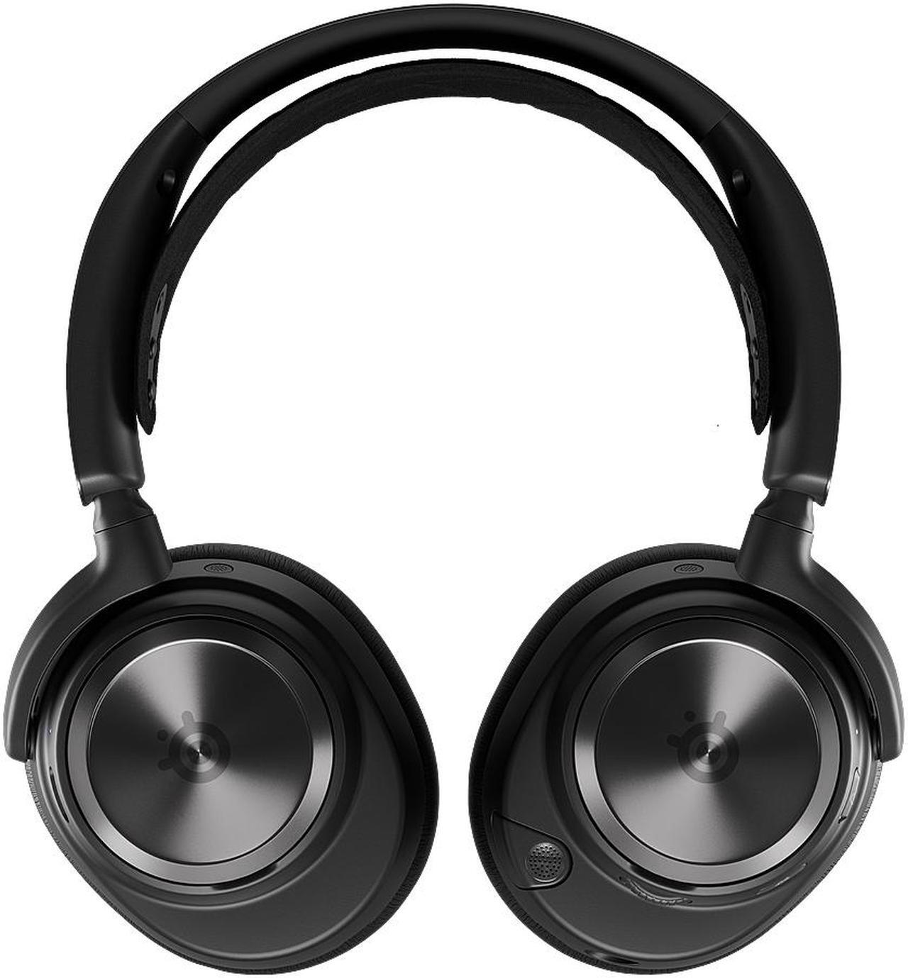 Alt view image 3 of 4 - SteelSeries Arctis Nova Pro Wireless Multi-System Gaming Headset - Premium Hi-Fi Drivers - Active Noise Cancellation - Infinity Power System - Stealth Retractable Mic - PC, PS5/PS4, Switch, Mobile