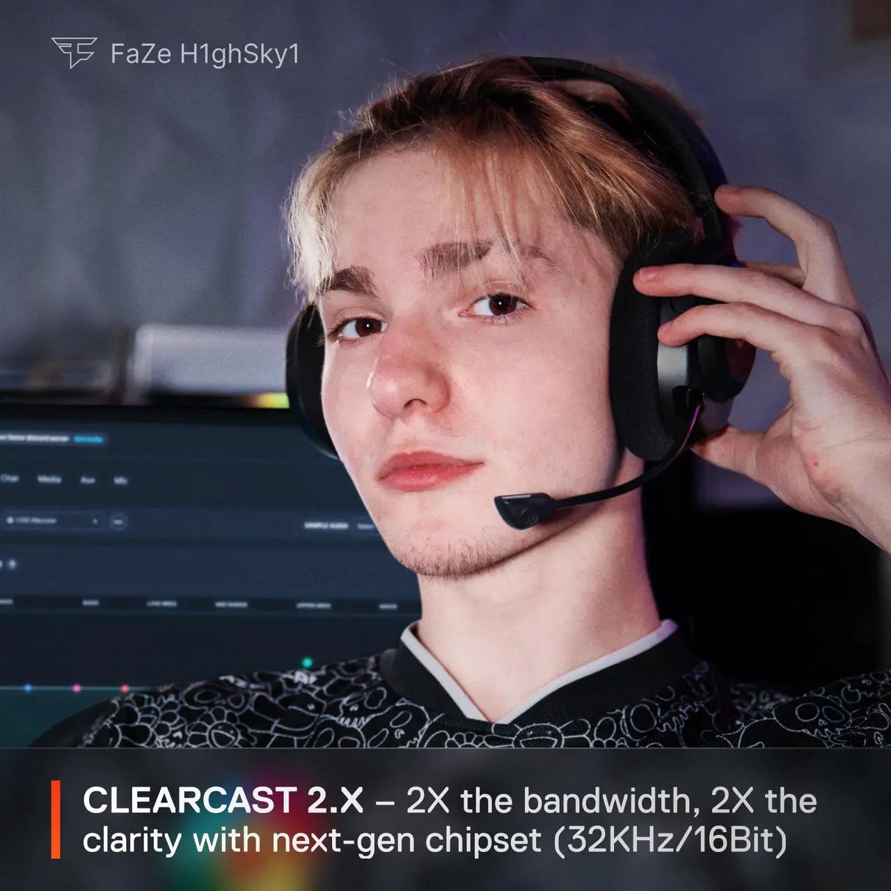 Alt view image 10 of 15 - SteelSeries Arctis Nova 5 Wireless Multi-System Gaming Headset — Neodymium Magnetic Drivers — 100+ Audio Presets — 60 HR Battery — 2.4GHz or BT — ClearCast Gen2.X Mic — PC, PS5, PS4, Switch, Mobile