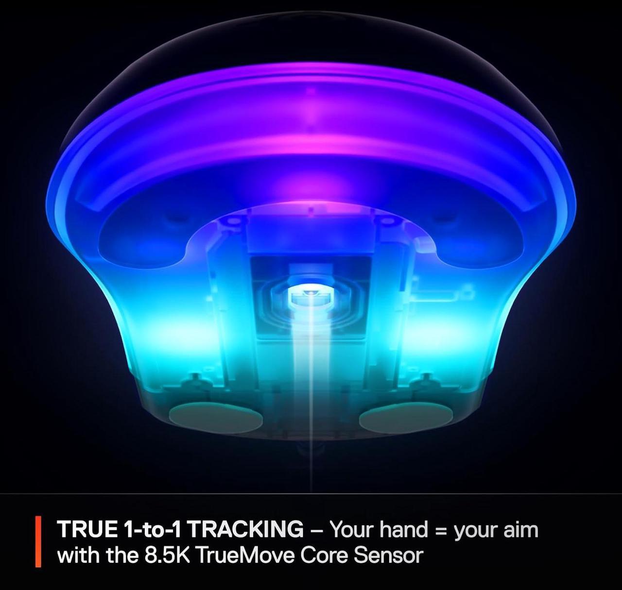 Alt view image 5 of 8 - SteelSeries Rival 3 Gen 2 Gaming Mouse — 8500 DPI TrueMove Core Optical Sensor, 60 Million Click Durability, Low Latency, 77g Lightweight, 100% PTFE Feet, RGB — Black