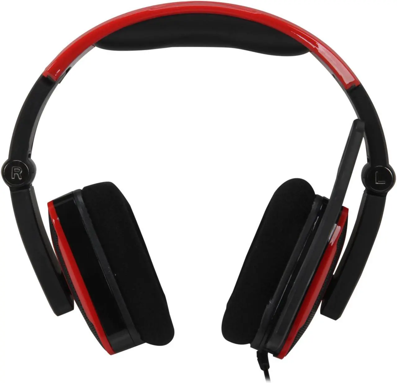 Alt view image 2 of 8 - Tt eSPORTS SHOCK 3.5mm x2 Connector Headset - Blasting Red