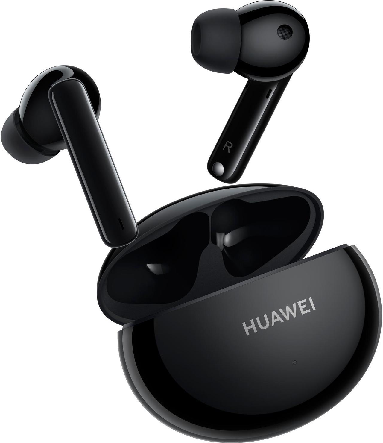 HUAWEI FreeBuds 4i, True Wireless Bluetooth Earbuds, Active Noise Cancelling, 10hr Non-stop Playback, Fast Charging - Carbon Black