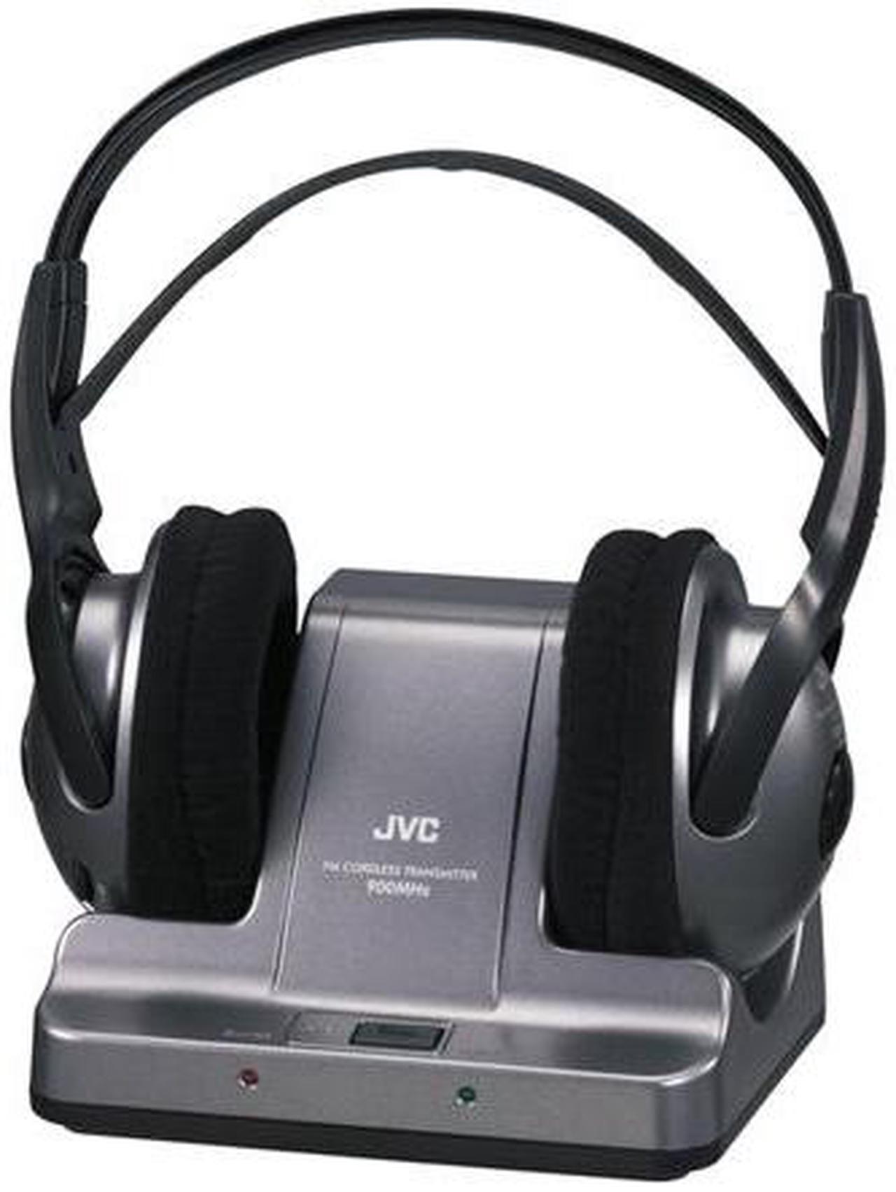 Main image of JVC Black HA-W600RF Circumaural 900 MHz Wireless Stereo Headphone