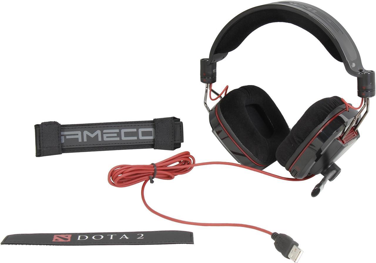 Alt view image 7 of 8 - PLANTRONICS GameCom 780 (Dota 2 badged) USB Connector Circumaural Headset