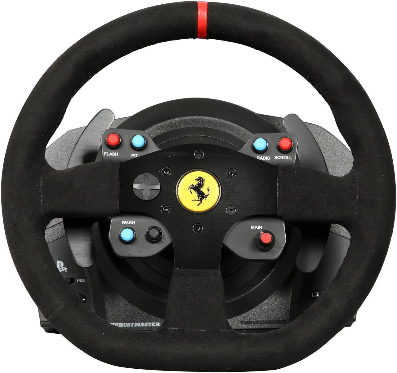 Alt view image 3 of 11 - Thrustmaster T300 Ferrari Integral RW Alcantara Edition Racing Wheel (PS5, PS4)