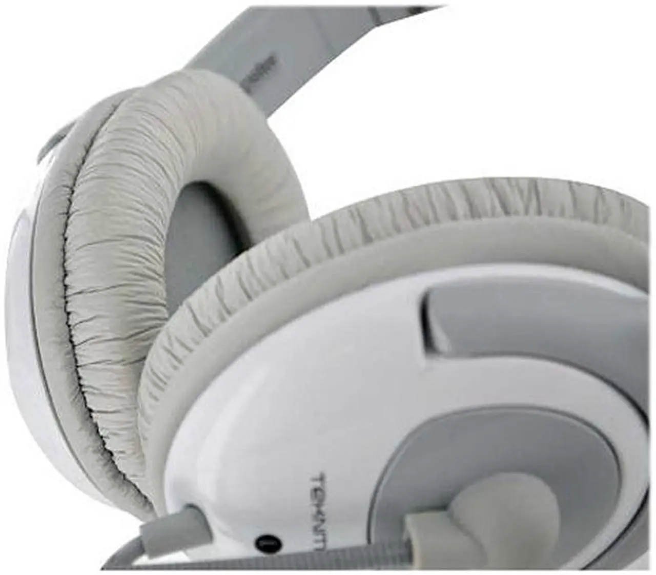 Alt view image 5 of 8 - TekNmotion TM-YW100A 3.5mm Connector Circumaural White Yapster Universal Gaming Headset