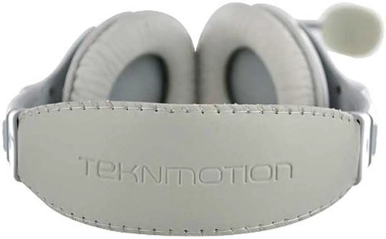 Alt view image 6 of 8 - TekNmotion TM-YW100A 3.5mm Connector Circumaural White Yapster Universal Gaming Headset