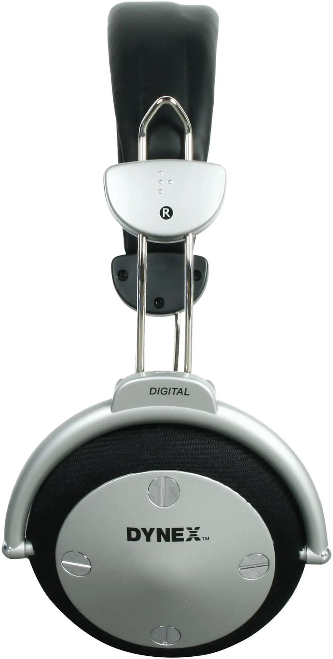 Alt view image 3 of 6 - Dynex DXHP550 Circumaural Folding Digital Headphone