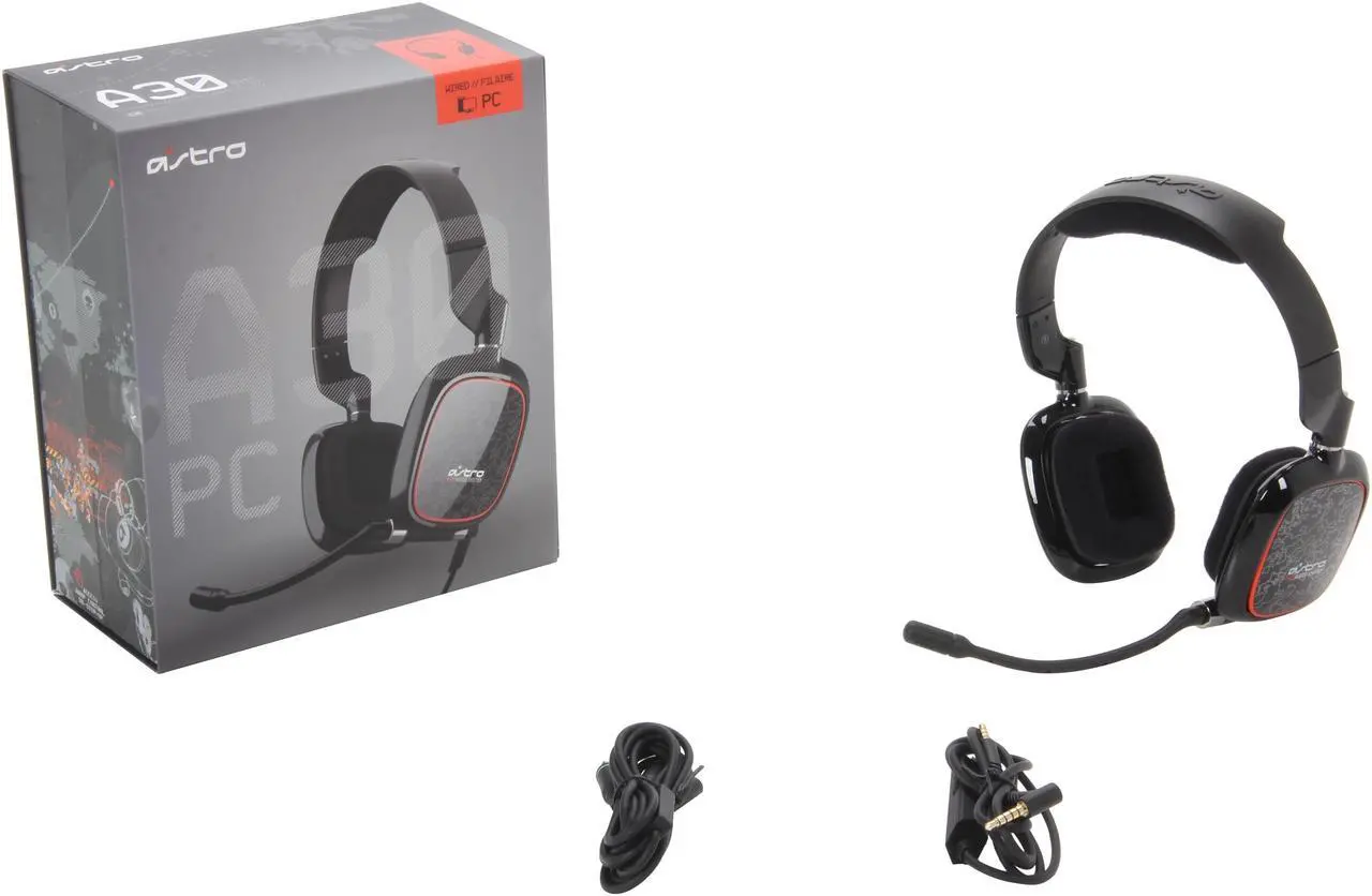Alt view image 5 of 5 - Astro Gaming A30 Circumaural Wired Headset - Black