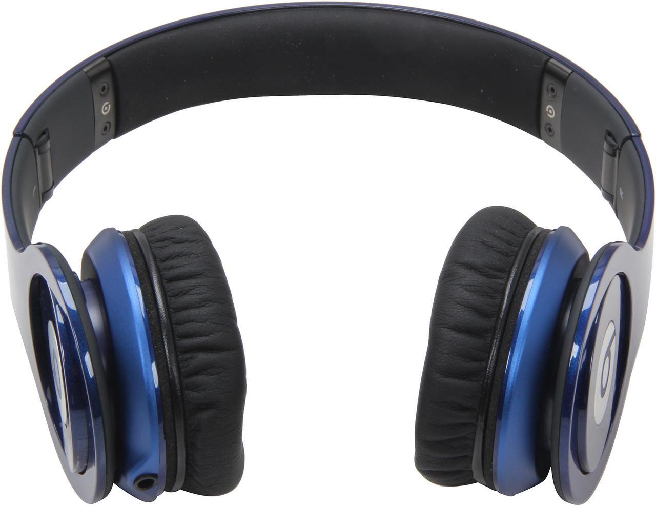 Alt view image 5 of 6 - Beats by Dr. Dre Metallic Blue Beats Solo HD 3.5mm Connector On-Ear Headphone with ControlTalk (Metallic Blue)