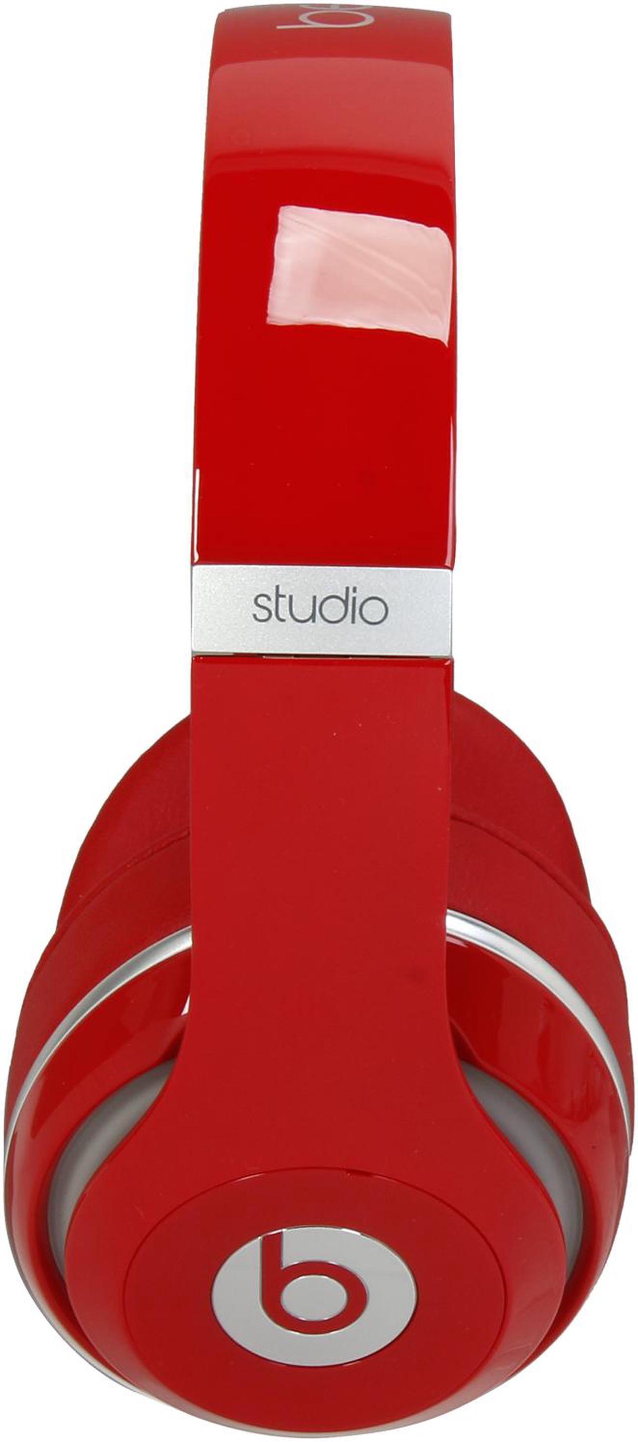 Alt view image 3 of 7 - Beats Studio 2.0 Over-Ear Headphone - Red