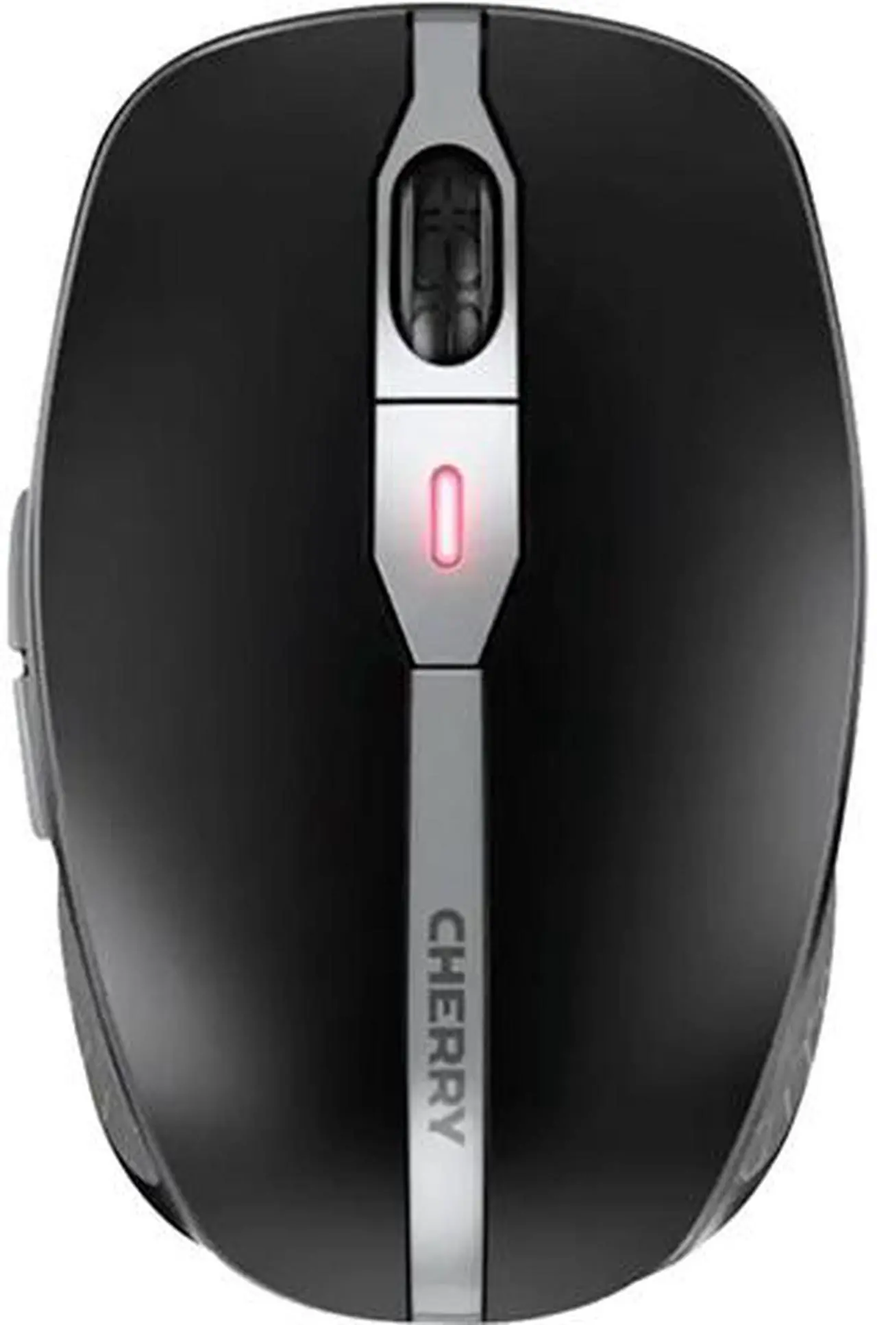 Main image of Cherry MW 9100 Rechargeable Wireless Mouse - Wireless - Bluetooth/Radio Frequency - 2.40 GHz - Yes - Black - USB - 2400 dpi - Scroll Wheel - 6 Button(s) - Symmetrical