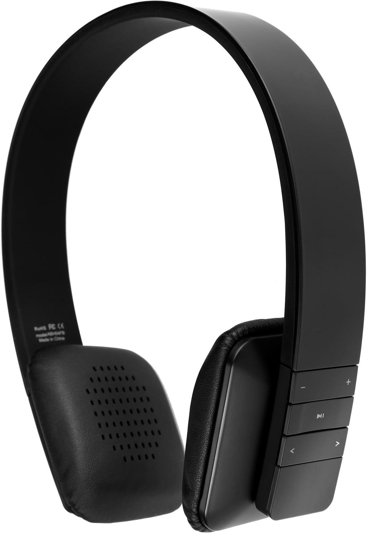 Aluratek Black ABH04FB Bluetooth Wireless Stereo Headphones