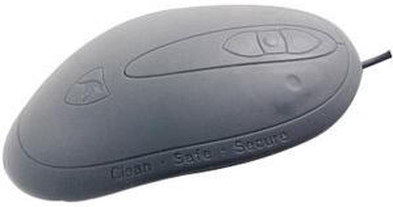 SEAL SHIELD SSM3 Gray USB Wired Optical Washable Scroll Mouse