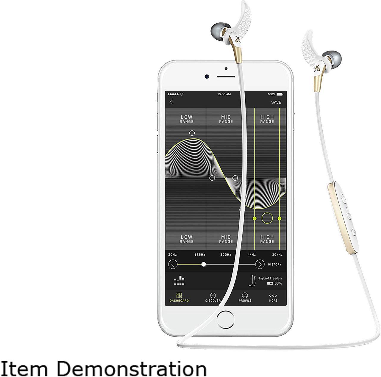 Alt view image 5 of 8 - JayBird FREEDOM In-Ear Wireless Bluetooth Headphones, Golden, F5-S-G