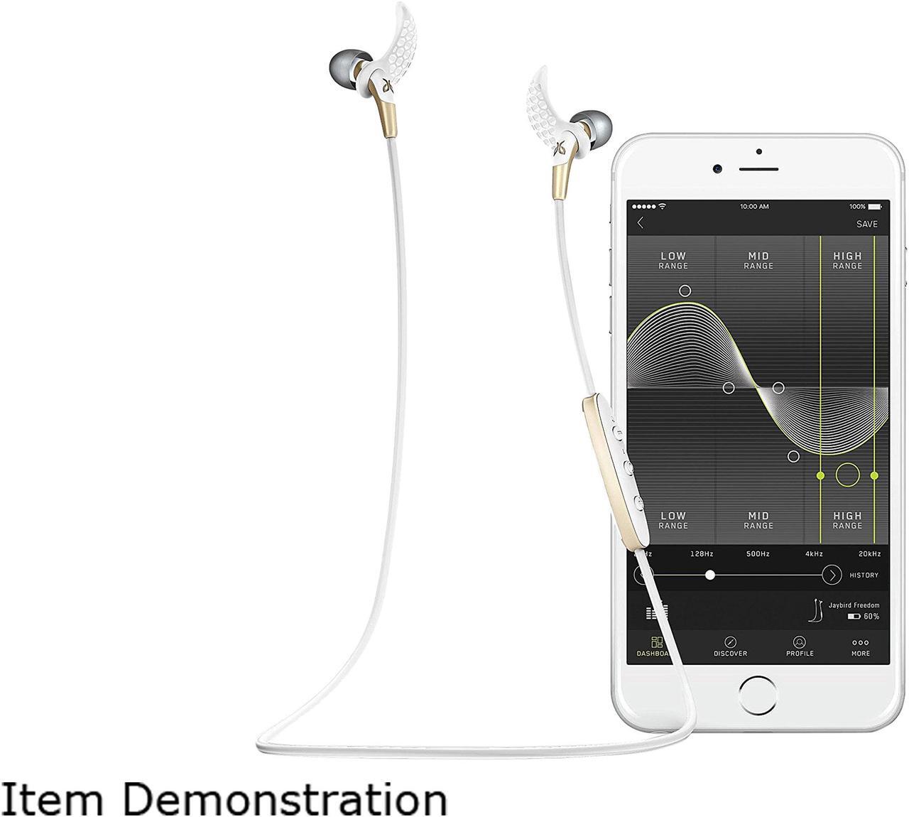 Alt view image 6 of 8 - JayBird FREEDOM In-Ear Wireless Bluetooth Headphones, Golden, F5-S-G