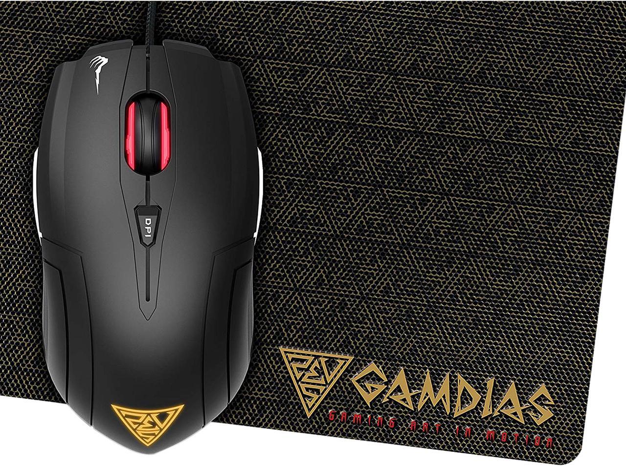 Main image of Gamdias Demeter E1 Wired Gaming Mouse + Nyx E1 Gaming Mouse Mat