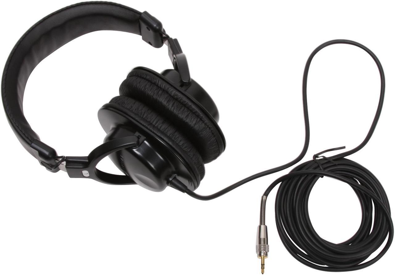 Alt view image 6 of 10 - Audio-Technica ATH-M30 3.5mm/ 6.3mm Connector Circumaural Closed-back Dynamic Stereo Monitor Headphone
