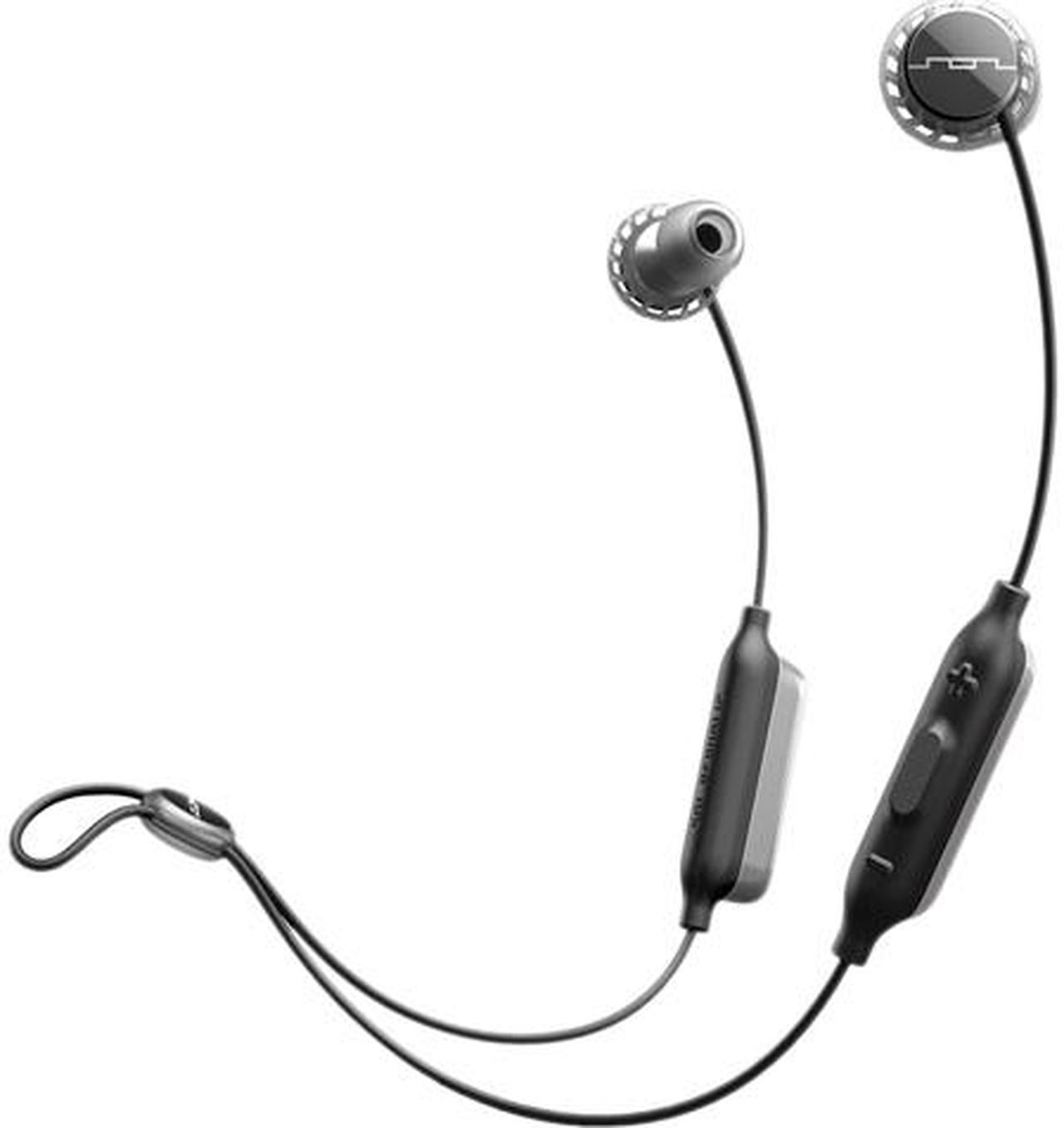 Sol Republic Relays Sport Wireless Bluetooth In-Ear Headphones - Black/Grey