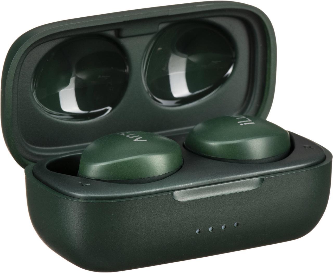 ILuv Bubble Gum Air True Wireless Bluetooth 5.0 In-Ear Earbuds With Charging Case - Midnight Green BBGTWSAIRMG