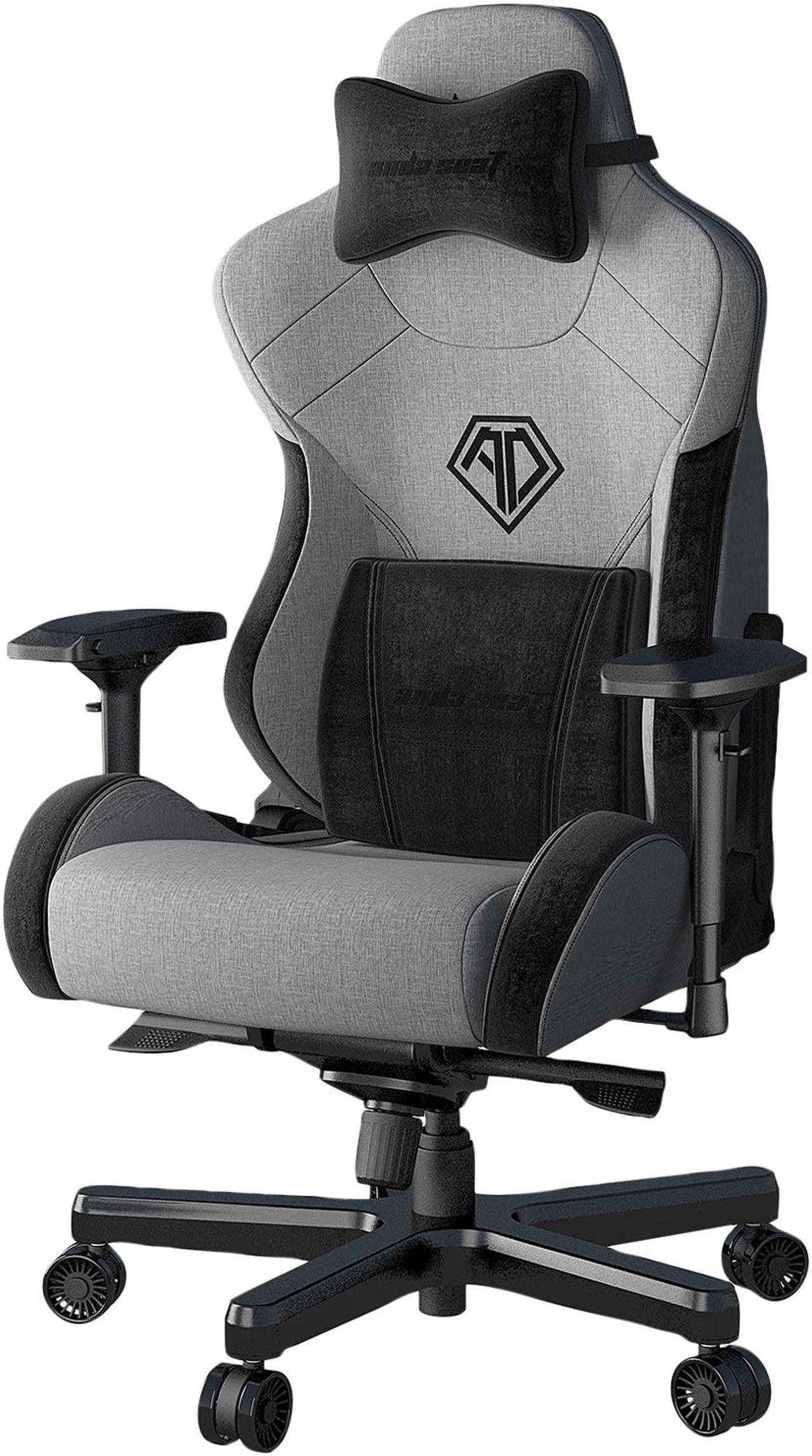 Anda Seat AD12XLLA-01-GB-F T-Pro II Premium Gaming Chair - Grey