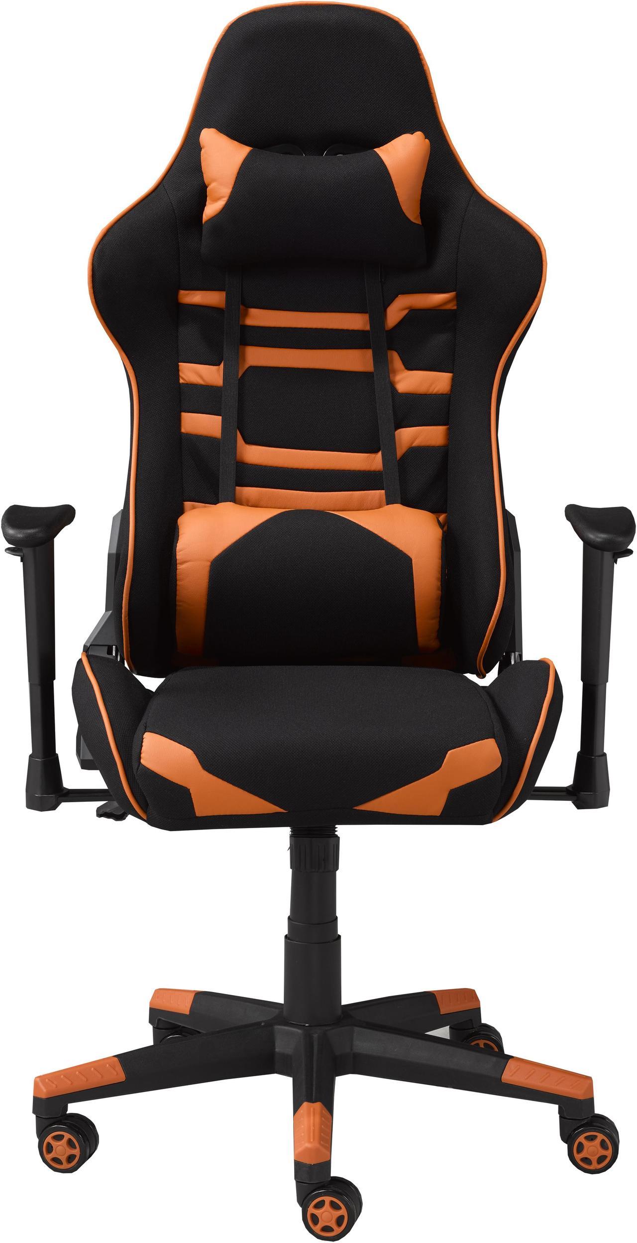 Brassex Gaming Chair - Black/Orange (1208-ORN)