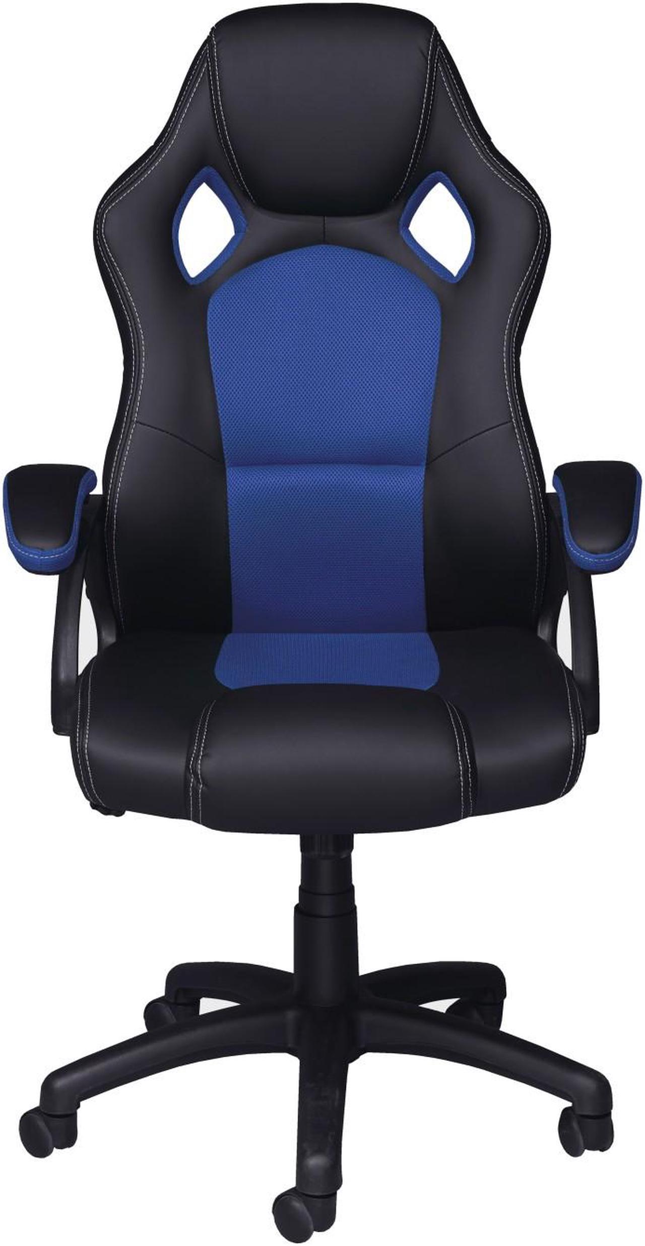 Brassex Gaming Chair - Black/Blue (5201)