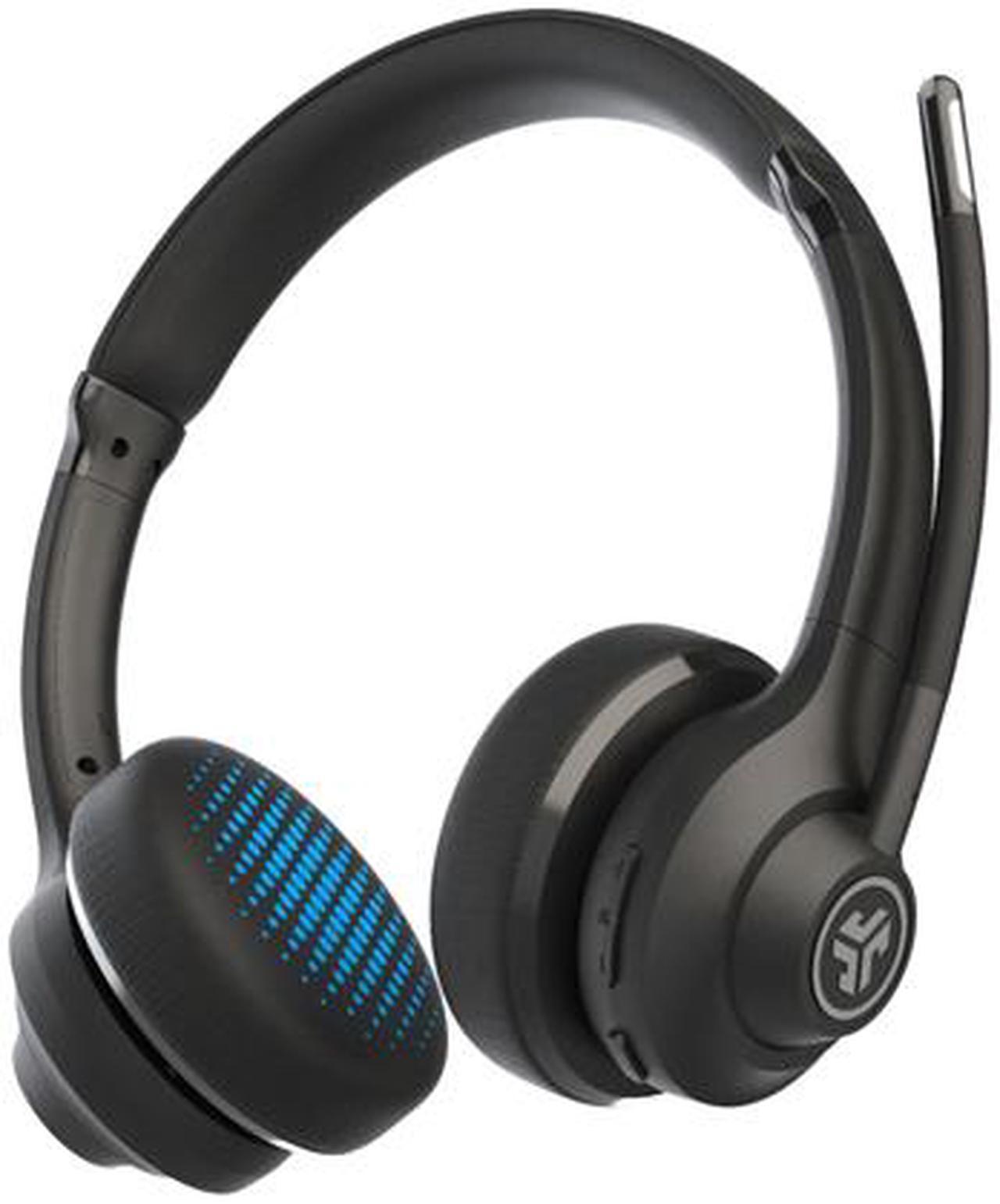 Alt view image 3 of 5 - JLab Go Work Wireless On-Ear Headphones Black (HBGOWORKRBLK4)