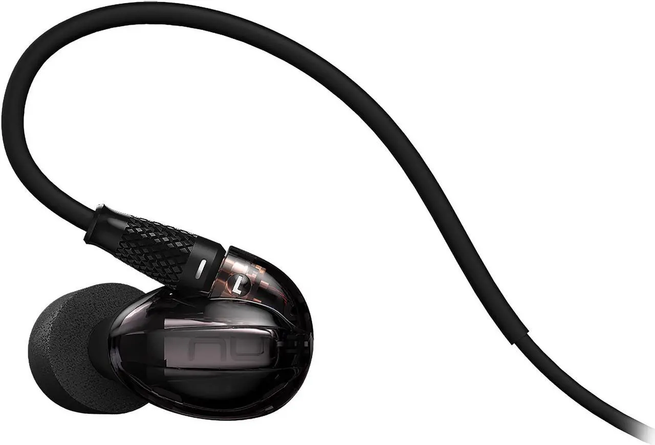Alt view image 2 of 4 - Optoma Nuforce HEM-DYNAMIC High Resolution In-ear Headphones -Black