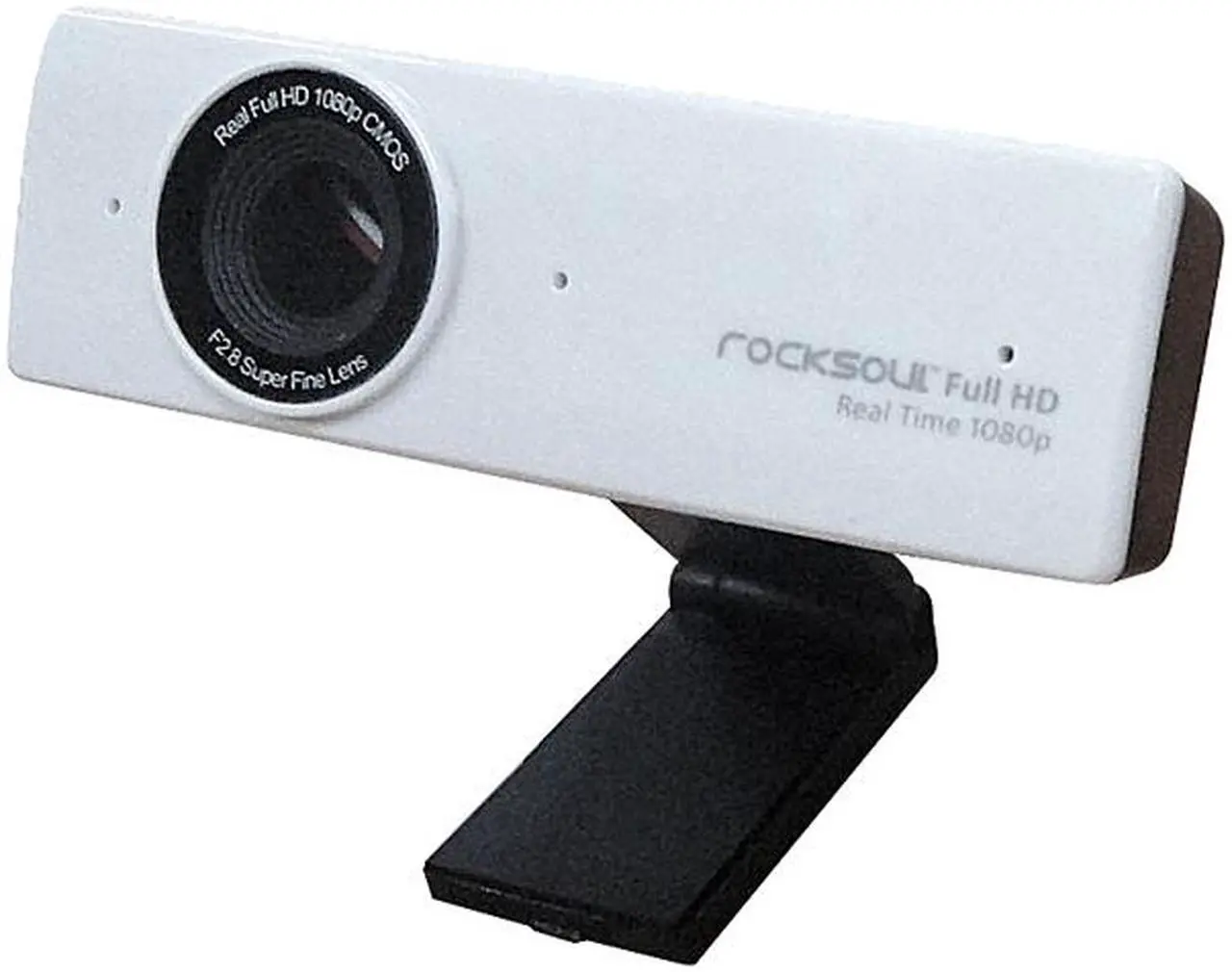 Open Box: ROCKSOUL WK-106IZOWB 1080P HD Webcam - Newegg.com