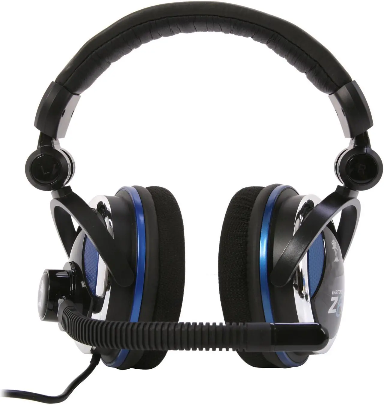 Alt view image 2 of 8 - Turtle Beach Ear Force Z6A Quick Disconnect Connector Circumaural PC Gaming Multi-Speaker 5.1 Channels Headset