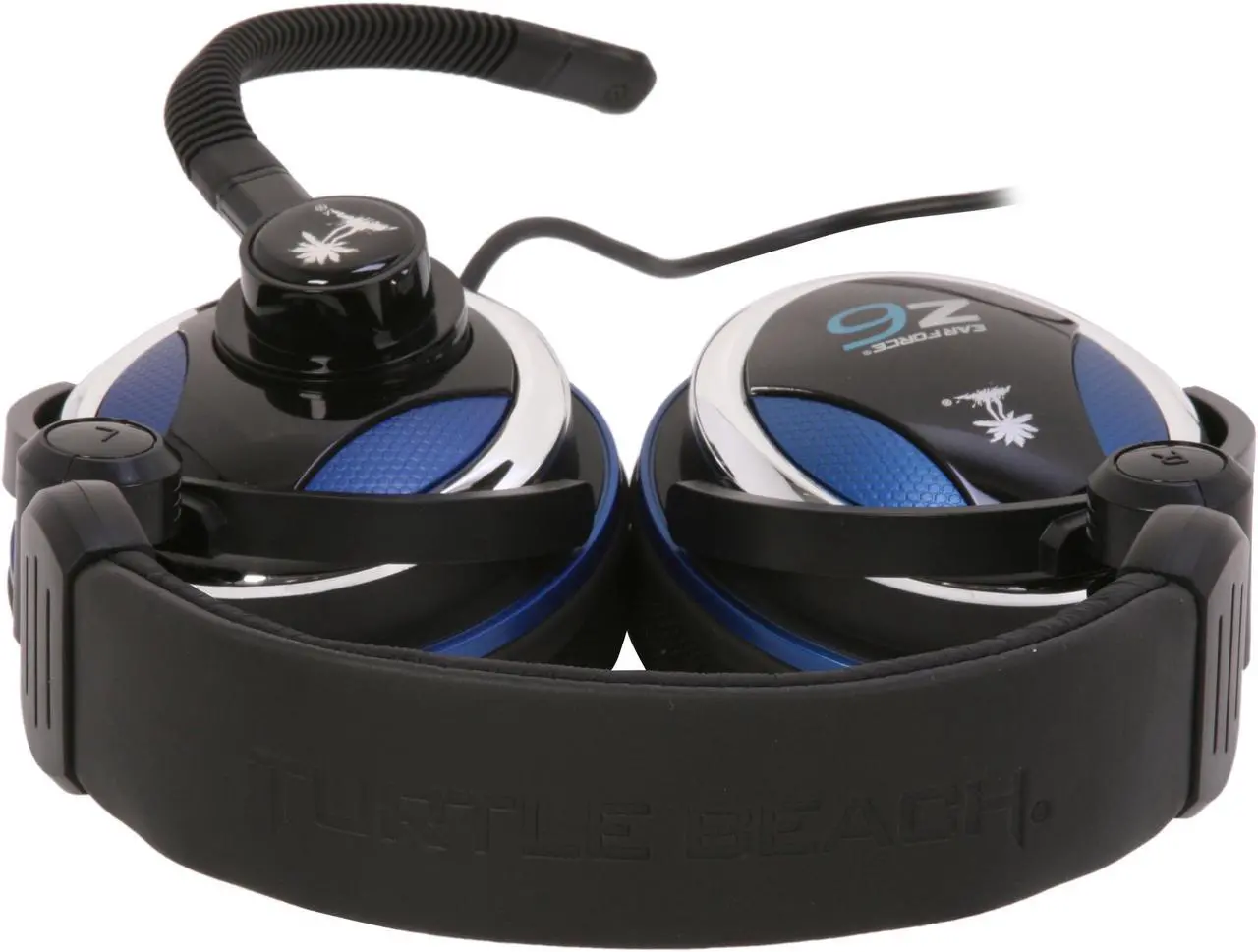 Alt view image 4 of 8 - Turtle Beach Ear Force Z6A Quick Disconnect Connector Circumaural PC Gaming Multi-Speaker 5.1 Channels Headset