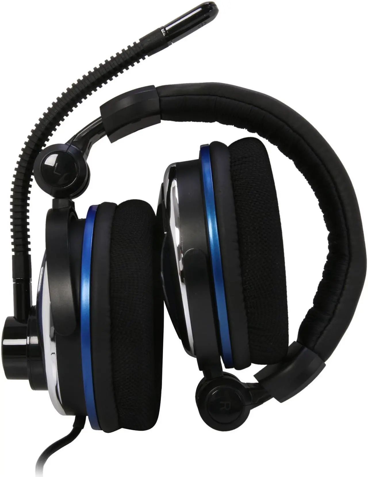 Alt view image 7 of 8 - Turtle Beach Ear Force Z6A Quick Disconnect Connector Circumaural PC Gaming Multi-Speaker 5.1 Channels Headset