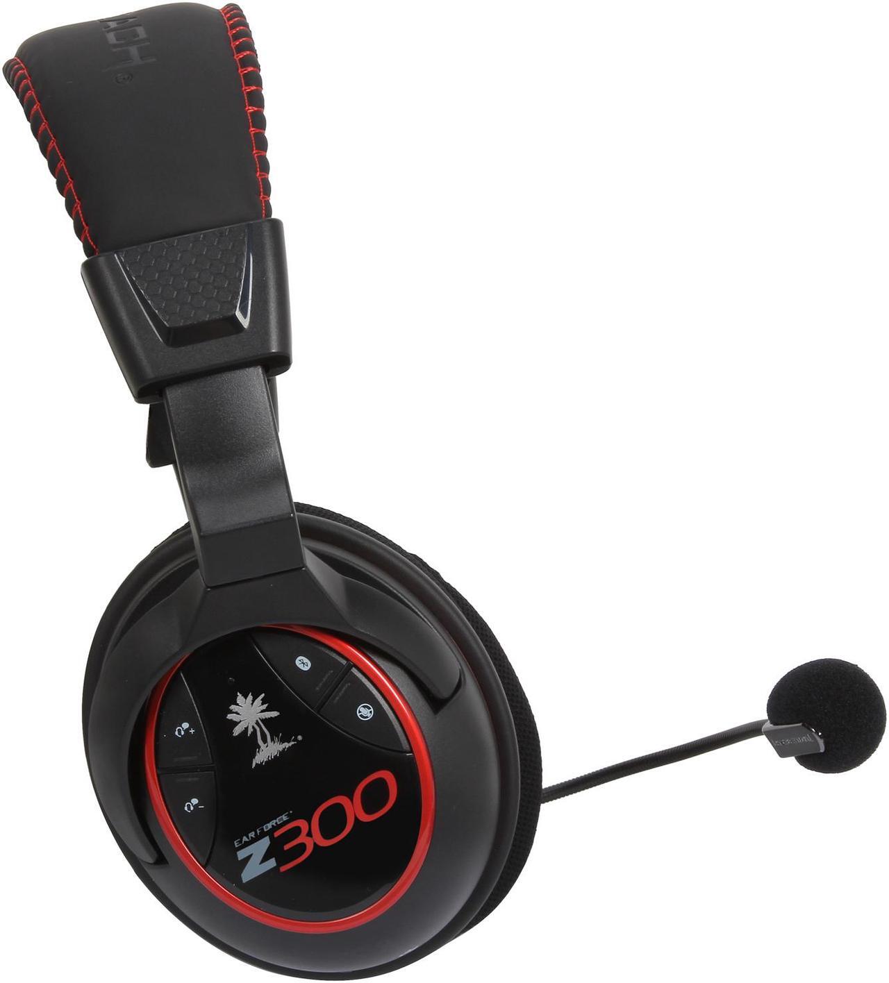 Alt view image 5 of 8 - Turtle Beach Ear Force Z300 Wireless 7.1 Surround Sound PC Gaming Headset