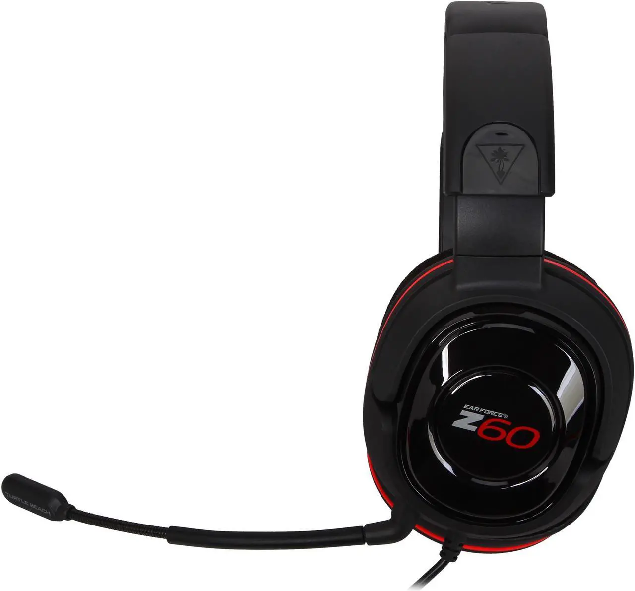 Alt view image 3 of 7 - Turtle Beach Ear Force Z60 7.1 Channel Surround Sound PC Gaming Headset