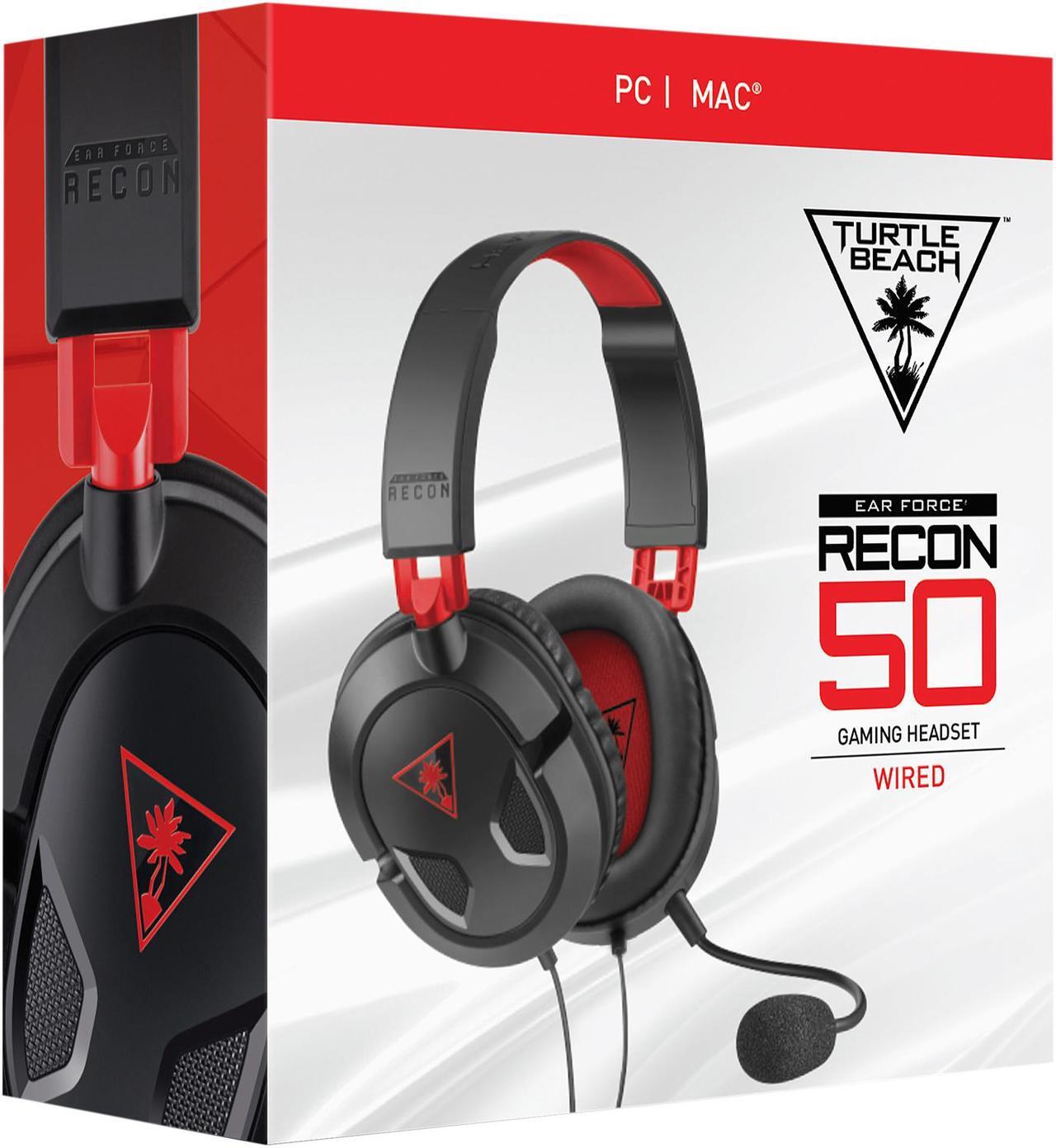 Alt view image 10 of 10 - Turtle Beach Recon 50 3.5mm Connector Circumaural Gaming Headset